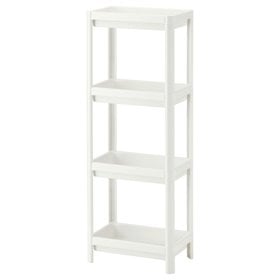 Shelf IKEA VESKEN white 36x23x100 cm